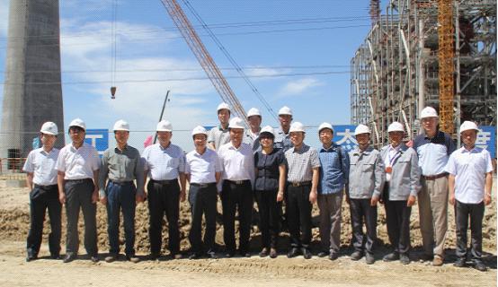 劉德輝參加中?；瘜W華鶴煤化項目推進高管會